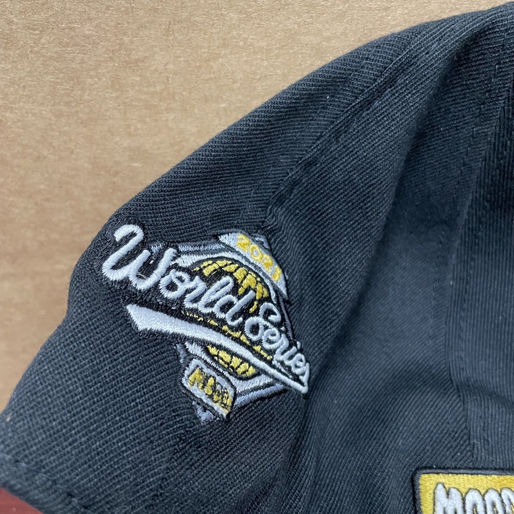 MOOD SWINGS Not In The Mood Fitted Cap BATMAN Style Small Medium Stretch Fit - Picture 5 of 8